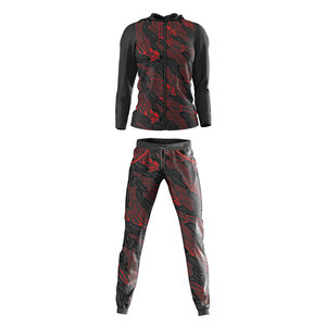 Conjunto Deportivo de Felpa Personalizado al por Mayor, Sudadera con Capucha y Pantalones de Chándal Ajustados, 350 Gsm, de Algodón, para Hombre, Transpirable - Product Image 1