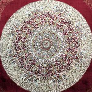 Alfombra Turca Vintage Grande de 6.4x9.9 pies (194x303 cm), Alfombra Roja a Rayas - Product Image 5