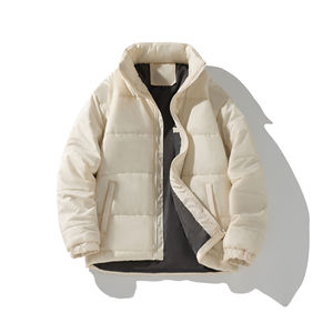 Veste matelassée tendance de marque, toute nouvelle collection hiver 2025, manteaux pour hommes, veste matelassée en duvet personnalisée, veste matelassée brillante pour hommes - Product Image 3