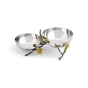 Exportador de cuencos de frutas secas de acero inoxidable, Juego de 3 piezas con decoración floral para decoración de mesa, juegos de cuencos de calidad premium - Product Image 6