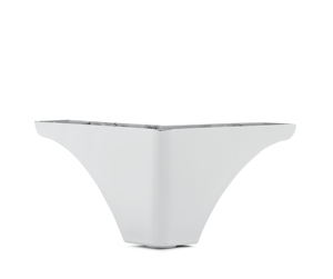 Bellona 10cm ขาเฟอร์นิเจอร์พลาสติก PP สีขาวทนทานทนทานต่อแรงกระแทกสำหรับโซฟาโต๊ะทานอาหารในครัวโรงแรม - Product Image 1