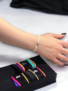 DAFNI BIG PAZAR สร้อยข้อมือลูกปัดสไตล์โบฮีเมียนประดับหินธรรมชาติและชิ้นส่วนโลหะผสมอันทรงคุณค่าของขวัญยูนิเซ็กซ์จากอิสตันบูล - Product Image 3