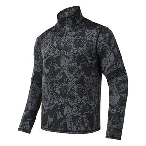 Veste à fermeture éclair sur le côté sublimée élégante pour hommes, veste à fermeture éclair sur le côté sublimée pour le sport et les vêtements décontractés - Product Image 1