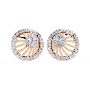 Pendientes Brillantes de Oro de 18K con Diamante Cultivado en Laboratorio, Pendientes de Diamantes Premium - Product Image 6