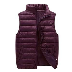 Customized 100% High Quality Women's Winter Puffer Down Vest Casual Quilted <b>Sleeveless</b> Jacket Duck Down Hooded Vest <b>Coat</b> - Product Image 5