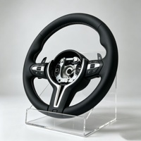 Volant de direction pour BMW Performance E82 E90 E91 F01 F10 F20 F22 F25 F30 F31 F32 F33 F34 F36 E70 E81, volant en cuir