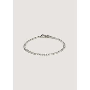 Pulsera de tenis clásica Diana de oro blanco con 2.90 quilates de diamantes y brazaletes - Product Image 6