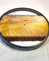 Meilleure vente de montre murale en bois décorative antique en bois personnalisée faite à la main avec une grande qualité et une haute finition pour café cinq étoiles