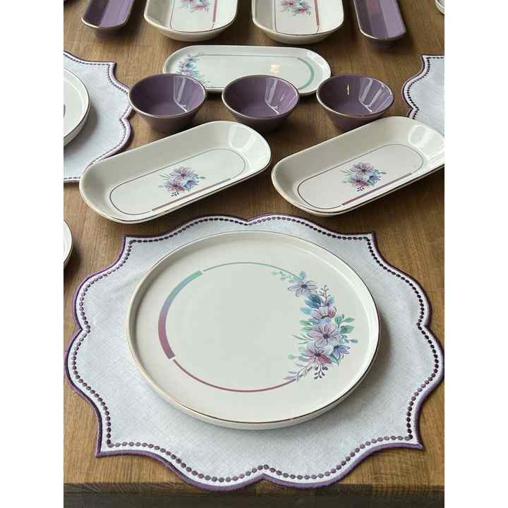 Breakfast Set Lindy 47 Pieces for 6 People