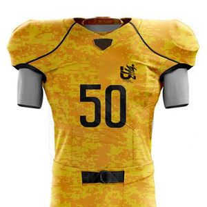 Seragam sepak bola Amerika, seragam sepak bola Amerika 100% poliester, harga murah - Product Image 3