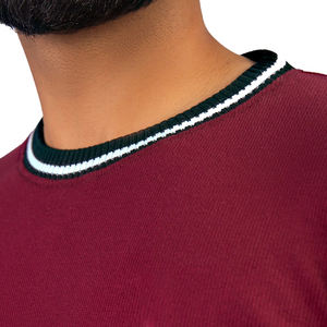 Vente en gros de sweat-shirt pour hommes à col rond vierge personnalisé 100% coton surdimensionné vente en ligne - Product Image 6
