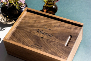 Boîte de rangement en bois de pin massif RTS avec logo personnalisé, conception unique et durable pour bijoux de thé ou petite boîte cadeau en bois au meilleur prix - Product Image 5