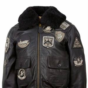 <b>Men's</b> Premium Fur Hooded Flight <b>Jacket</b> | Warm <b>Aviator</b> Bomber with Insulated Fur Lining for Winter - Product Image 5