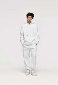 Conjunto Deportivo de Forro Polar para Hombre, Sudadera con Capucha Gruesa, Marca OEM, Chándal Informal de Invierno - Product Image 4