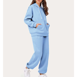 Sudadera con capucha y Logo personalizado, chándal liso de Color sólido, alta calidad, OEM, venta al por mayor - Product Image 6