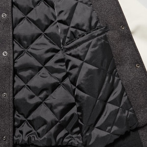 Nouvelle arrivée prix bon marché coton fait veste universitaire pour hommes grande personnalité confortable quantité en vrac veste Lettermen pour hommes - Product Image 6