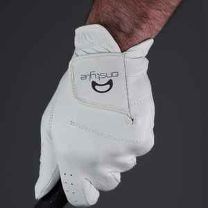 Guantes de Golf de Cuero Personalizados para Mano Izquierda, Diseño Flexible de Primera Calidad, Transpirables, Antideslizantes, Agarre Firme, Directo de Fábrica - Product Image 1