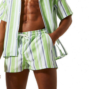 Conjuntos de 2 piezas con logotipo personalizado de verano para hombre, superventas, tejido de punto informal de etiqueta privada, servicio OEM transpirable, gran oferta - Product Image 2