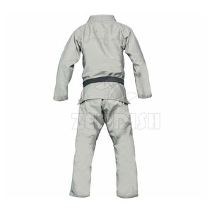 Light Weight Solid Color Breathable Made to Order OEM Service for Martial Arts Wear 100% Cotton BJJI GI Uniform - Product Image 5