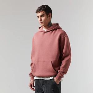 Sweat à capuche unisexe d'hiver décontracté à manches longues, personnalisable en gros, 100 % coton molletonné, haute qualité, chaud, pour le sport - Product Image 2