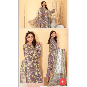 ชุดเดรสสไตล์ pakistani shalwar kameez สไตล์ punjabi 2024อินเทรนด์ลูกไม้ผ้าฝ้าย100% ธรรมชาติยาวถึงพื้น - Product Image 3