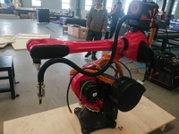 Bras robotisé CNC 6 axes, machine de soudage automatique à 360 degrés, bras robotisé pour machine de soudage et de découpe au laser fibre pour métal, acier au carbone