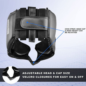 Vente en gros de protège-tête de sécurité protège-tête de boxe/couvre-chef de boxe pour jeunes/protège-tête de boxe et de karaté protège-tête de sécurité - Product Image 4