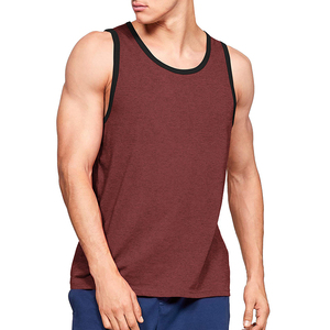 High Quality Comfortable Men Tank Top Wholesale Cheap Price Fitness Wear Men Tank Top - Product Image 1