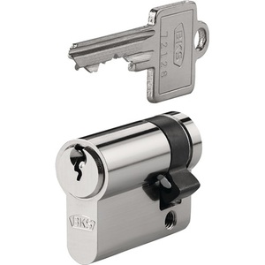BKS 8900 Half-Cylinder Profile 27/10 mm 3-Keyed Alike <b>Storage</b> <b>Lockers</b> - Product Image 1