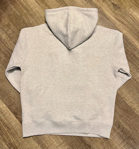 Ropa de calle para hombre Vintage de peso pesado parche desgastado bordado impresión personalizada pulóver Sudadera con capucha térmica - Product Image 4