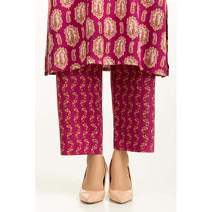 Conjunto Casual IPST-55023 de Tela Crepé Estampada de Viscosa con Mangas Tres Cuartos para Primavera/Verano - Product Image 3