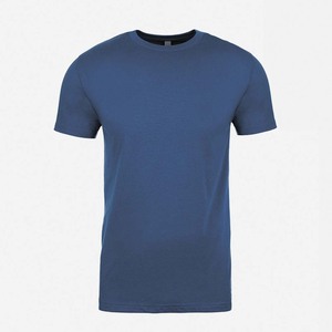 T-shirts unis personnalisés pour dames T-shirts à col rond en pur coton coupe ajustée - Product Image 3