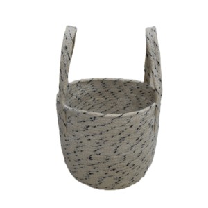 Sac fourre-tout rond BTM en jute durable et écologique taille 23x23x21 exportation directe de l'usine du Bangladesh pour une utilisation promotionnelle - Product Image 3
