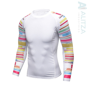 Camisas de natación de Fitness Jiu Jitsu para hombre, camisas de manga larga estampadas, de alta calidad, Bjj Rashguard, venta al por mayor con personalización - Product Image 6