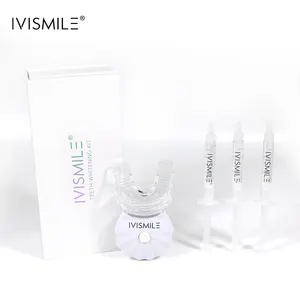 Private Label Homeuse Peroxide Lampen Lichte Tanden Whitening Led Kit Voor Groothandel Bleeksysteem Mondhygiëne Zorg Gel Kit