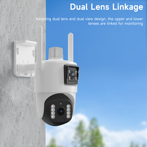 V380 BP3 ống kính đôi <span class=keywords><strong>Wifi</strong></span> PTZ camera an ninh không dây ngoài trời mạng thông minh CCTV giám sát đầy đủ màu sắc tầm nhìn ban đêm - Product Image 4