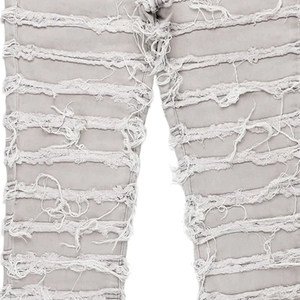 Custom Logo Men <b>Stacked</b> <b>Joggers</b> Pants Breathable flare sweat pants men <b>Joggers</b> Casual <b>Stacked</b> Flare <b>Joggers</b> for men - Product Image 6