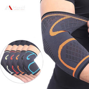 Coderas de Neopreno Elásticas Ajustables Gruesas y Flexibles con Logotipo Personalizado al por Mayor, Protección Profesional para Baloncesto - Product Image 2