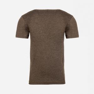 Athleisure Tri-Blend Top Hombres Heather Color Poliéster Rayón Algodón Athleisure Tri-Blend Top Camiseta transpirable personalizada - Product Image 6