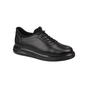 Chaussures classiques en cuir véritable pour hommes de qualité supérieure 6630, semelle en caoutchouc, bout rond, lacets, chaussures de marche pour hommes - Product Image 1
