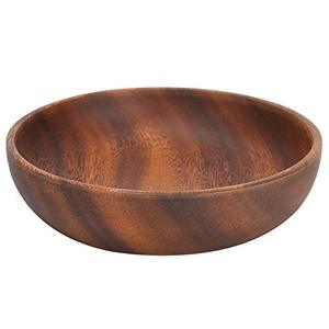 Tazón de sopa japonés de madera grande y elegante con cuchara de cucharón que sirve comidas abundantes sopas de Chile en la cocina o en un entorno de Comida comercial - Product Image 4