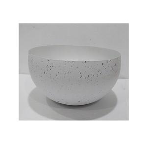 Bol en aluminium métal martelé chocolat dattes forme ronde taille et logo personnalisés pour les fournisseurs de gros - Product Image 2