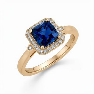 แหวนหมั้นทองคำแท้ 14K หรูหรา พร้อมเครื่องประดับชั้นดี |   ผู้ผลิตแหวนงานเลี้ยงทองรีไซเคิลที่ยั่งยืนในประเทศไทย - Product Image 2