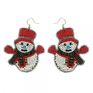 <b>Top</b> Selling Seed Beads Embroidery Christmas <b>Earrings</b> for Gifts DIY Seed Beads Embroidery Christmas <b>Earrings</b> Beaded <b>Earrings</b> - Product Image 5