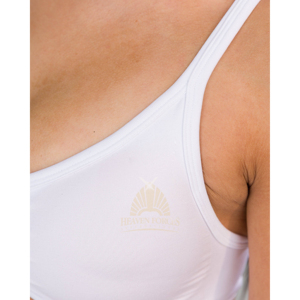 Conjunto Deportivo de 2 Piezas para Mujer, Pantalones de Cintura Alta y Top, Poliéster/Nailon, Secado Rápido y Transpirable, Cintura Elástica - Product Image 4