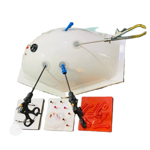 Complete <strong>Laparoscopic</strong> Endotrainer Set with Movable HD Camera Light Source &amp; Accessories Manual Power Source