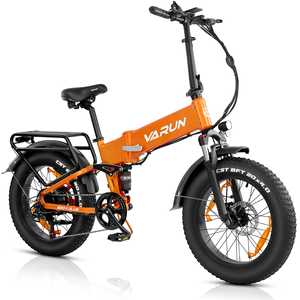 Bicicleta Eléctrica VARUN S20-1 de Aluminio, Versión Premium, 7 Velocidades, Plegable, Batería de Litio Integrada, Motor de Cubo Trasero sin Escobillas, Velocidad Máxima de 25 km/h - Product Image 6