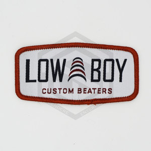 แผ่นผ้าทอพิมพ์ลายดอกไม้แบบมืออาชีพแผ่นเย็บติดรูปหัวใจดีไซน์ใหม่ล่าสุดเป็นมิตรกับสิ่งแวดล้อม - Product Image 4