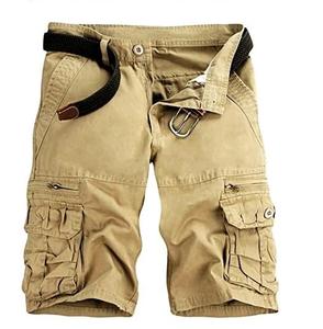 Pantalones cortos cargo OEM ODM para hombre al por mayor, pantalones cortos cargo de algodón con múltiples bolsillos para el verano, pantalones cortos cargo para hombre - Product Image 6