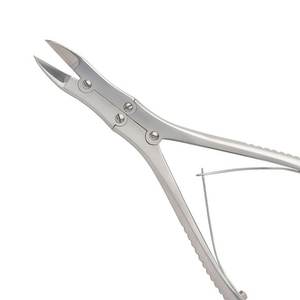 Coupe-os chirurgical orthopédique manuel Stille Liston avec lame droite de 30mm et pince porte-os de longueur totale de 275mm - Product Image 6